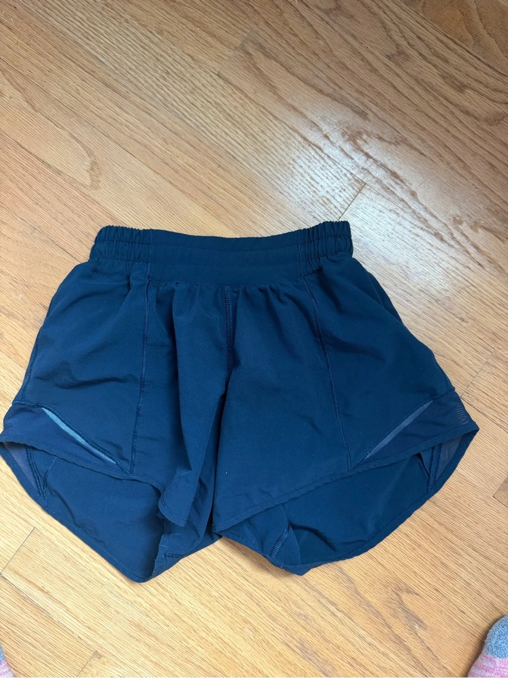 lululemon athletica Navy Blue Elastic-Waist Women's Shorts